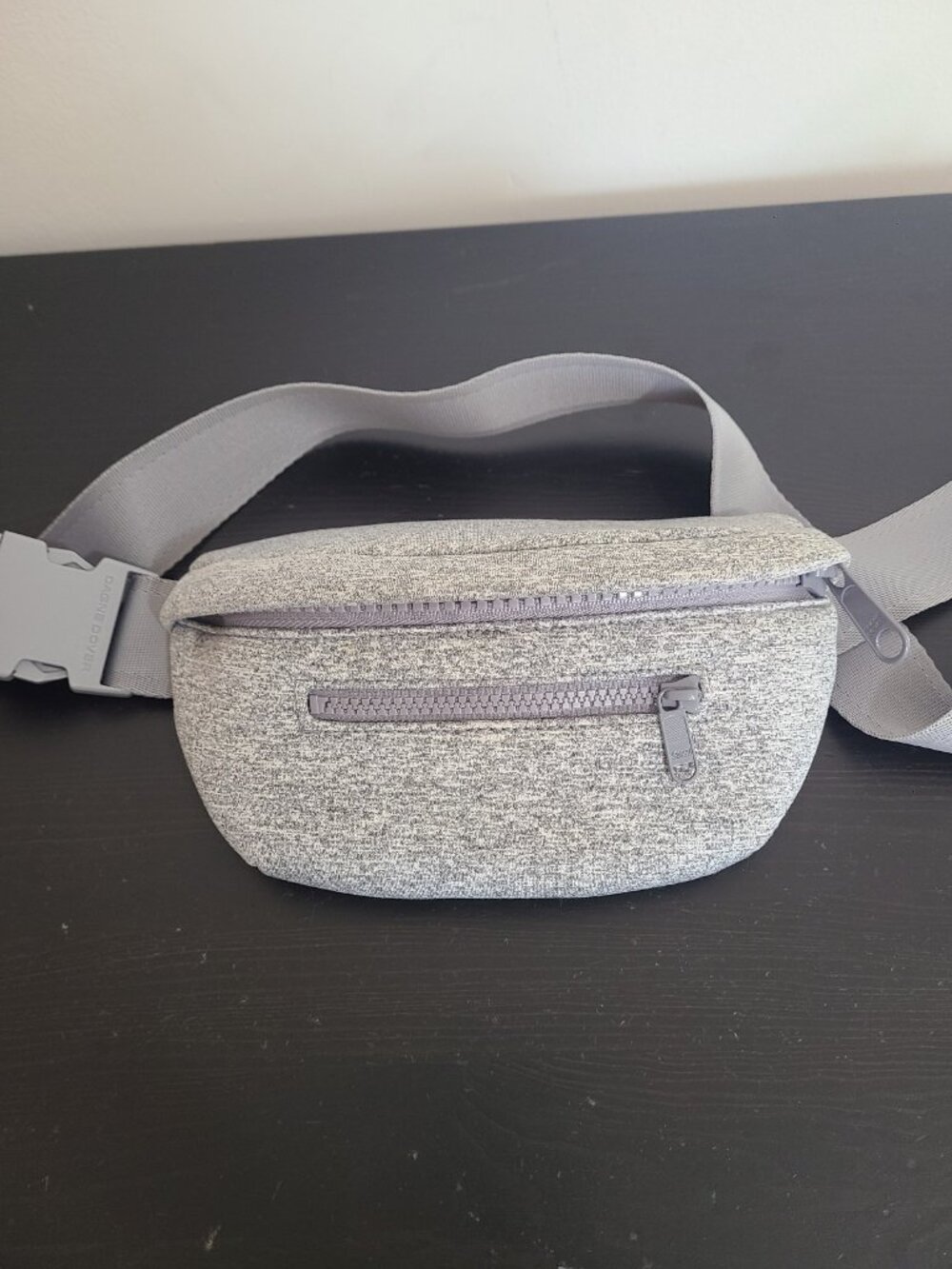 Dagne Dover Neoprene Ace Belt Bag Heather Gray